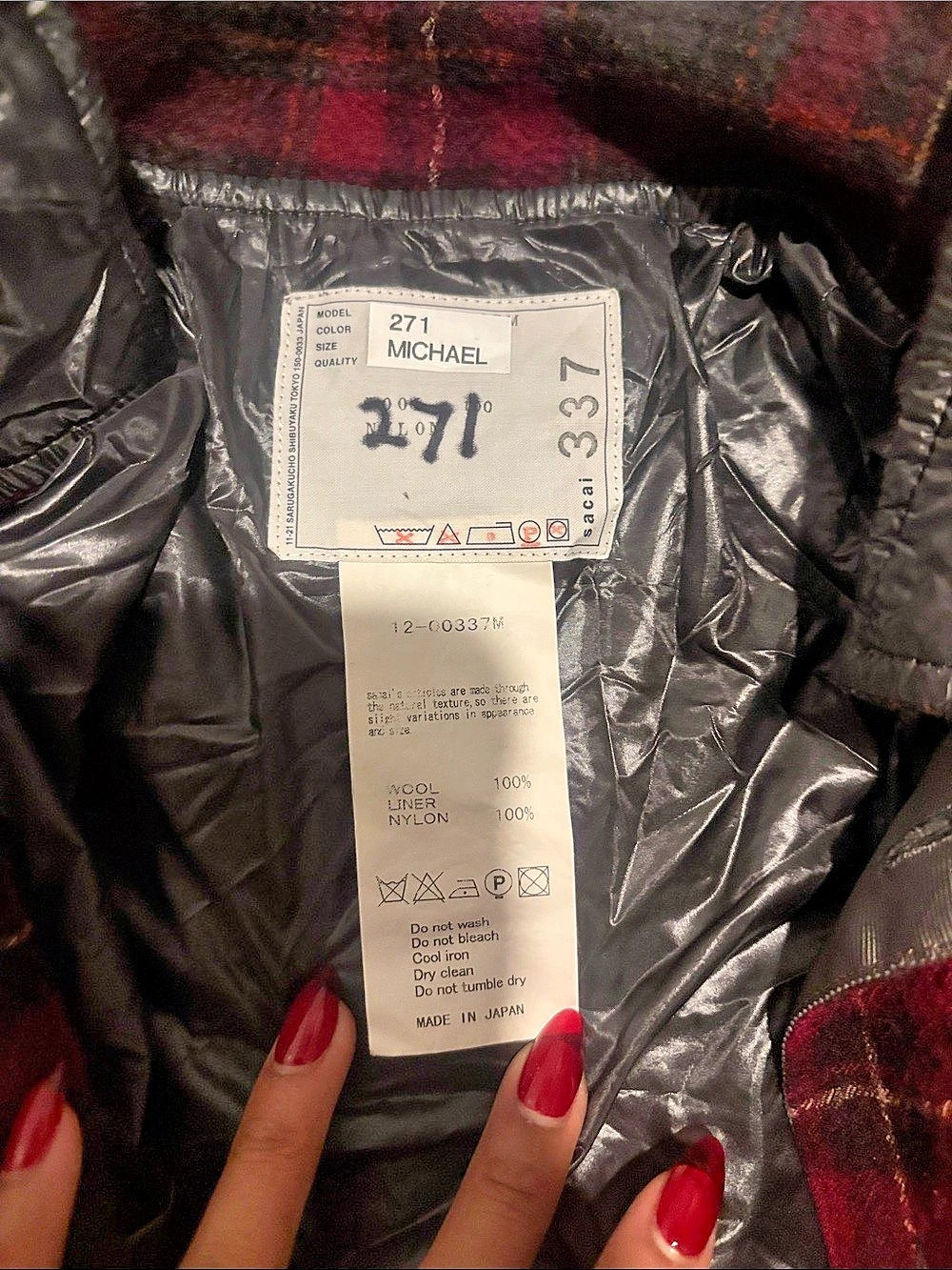 SACAI jacket - Picture 4 of 5
